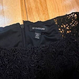 Lechateau bodycon dress with lace type top